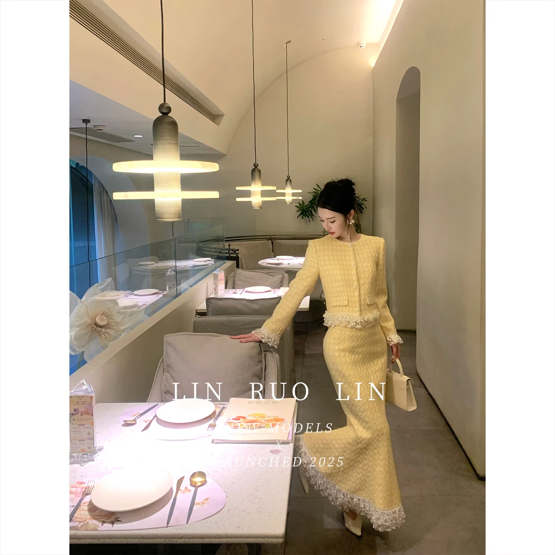 LRL【黄油小香】原创设计千金风小香风套装RL13111127-RL13131128