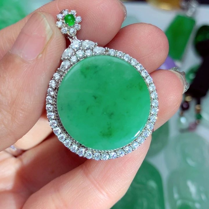 翡翠吊坠(不含链)未镶嵌