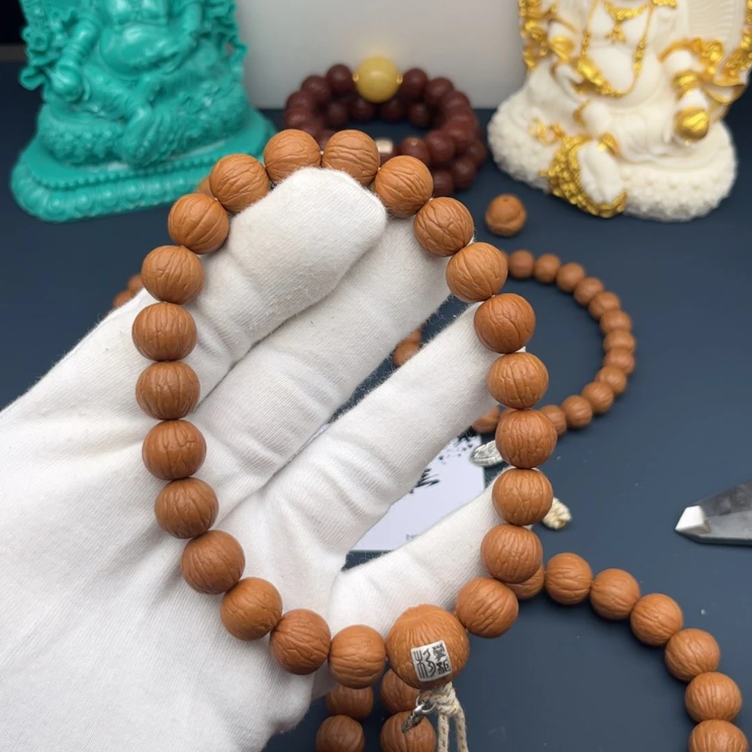 无***心猴头核桃手串13聚宝盆毕业