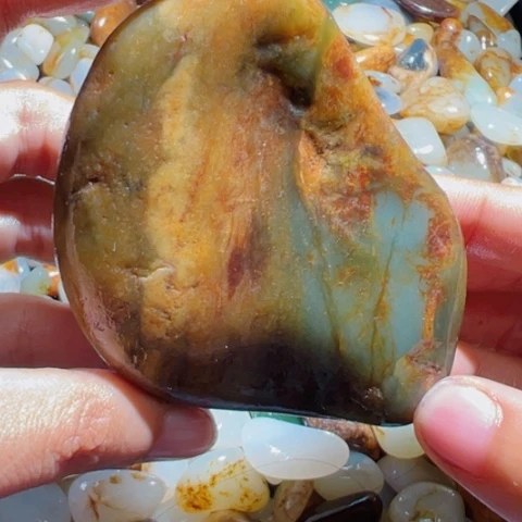 和田玉（糖玉）手链未镶嵌?***人