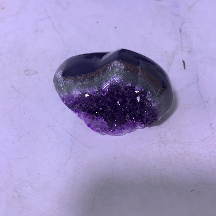 紫晶摆件未镶嵌无t