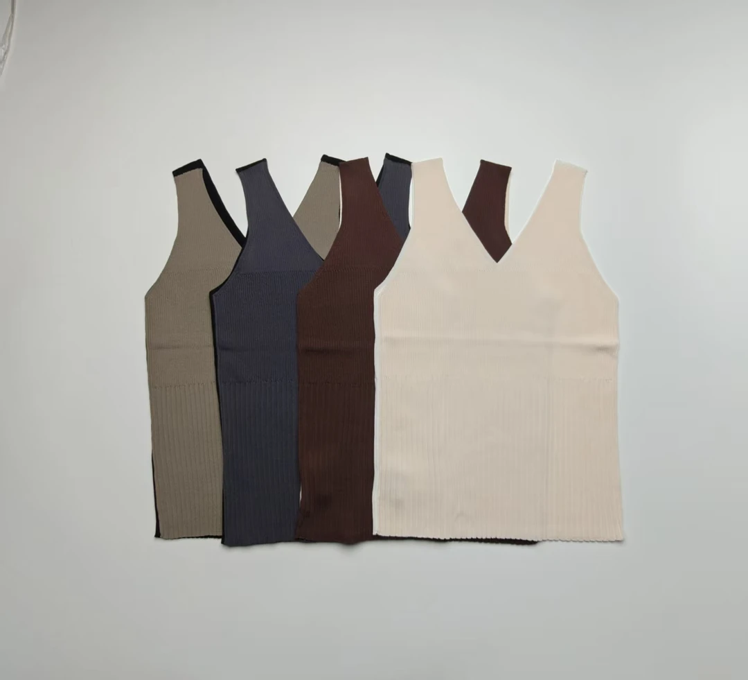 【易祥福利】双面穿时尚拼接休闲吊带背心百搭打底