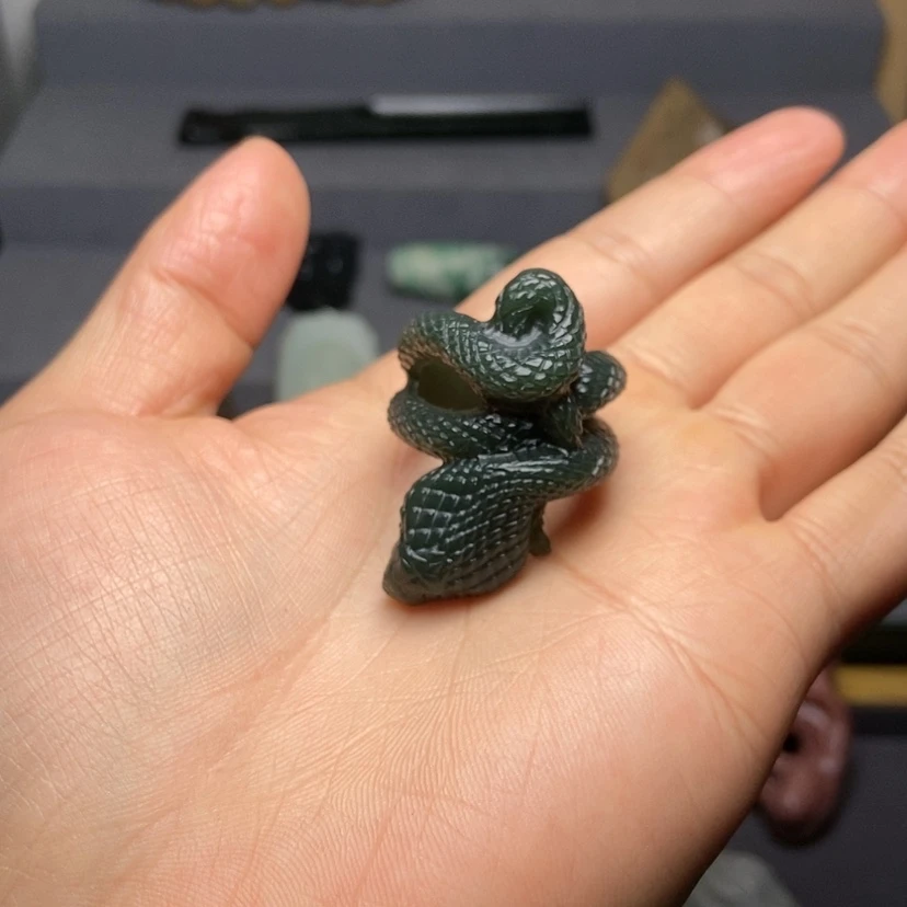 【闪购商品】和田玉颈饰未镶嵌蓝*