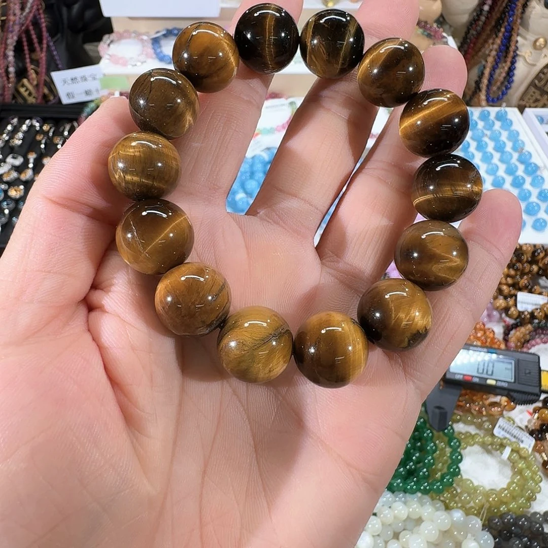 水晶手链未镶嵌黄虎眼
