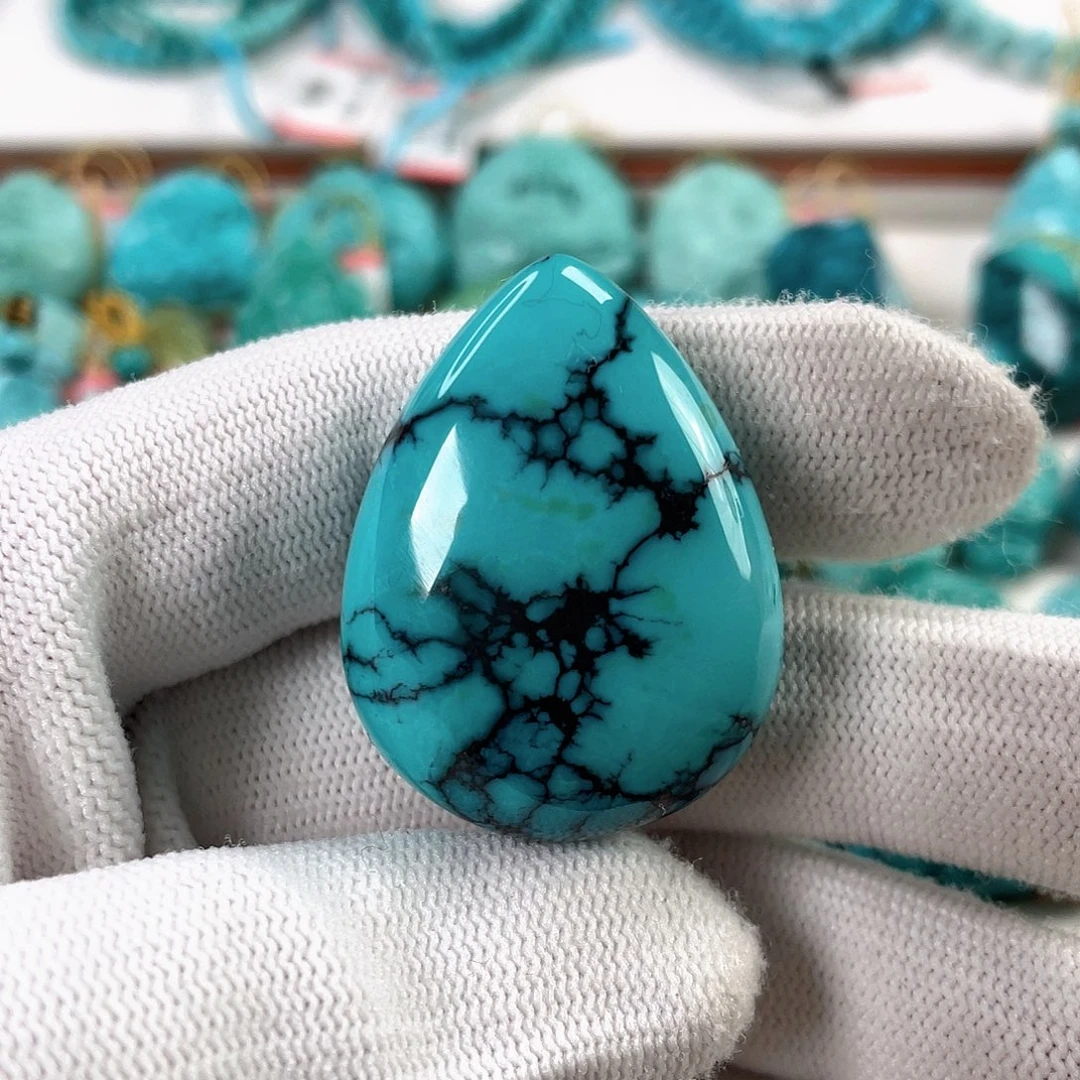 绿松石未镶嵌车挂