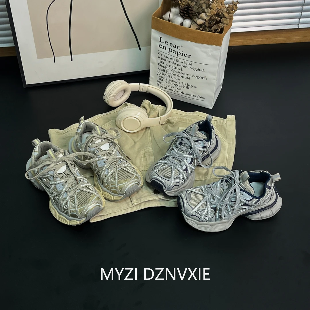 MY子　•　老爹鞋运动风增高浅口时尚休闲鞋系带深口运动休闲鞋户外