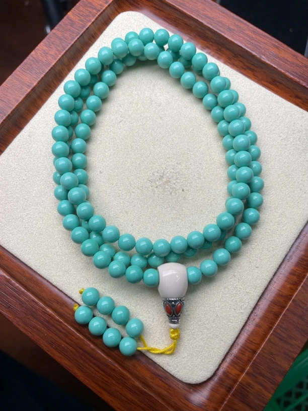 【艺品堂】6mm 湖北S 圆珠项链 多样性发一