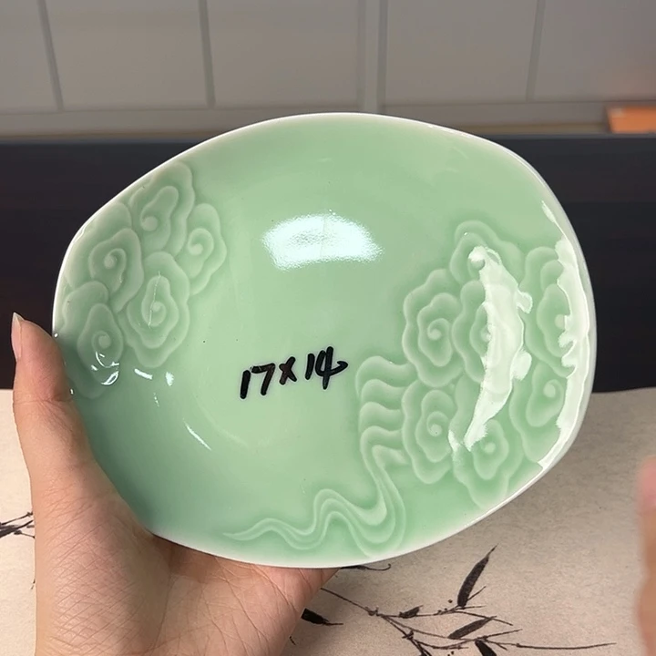 龙泉云间青瓷小米茶器