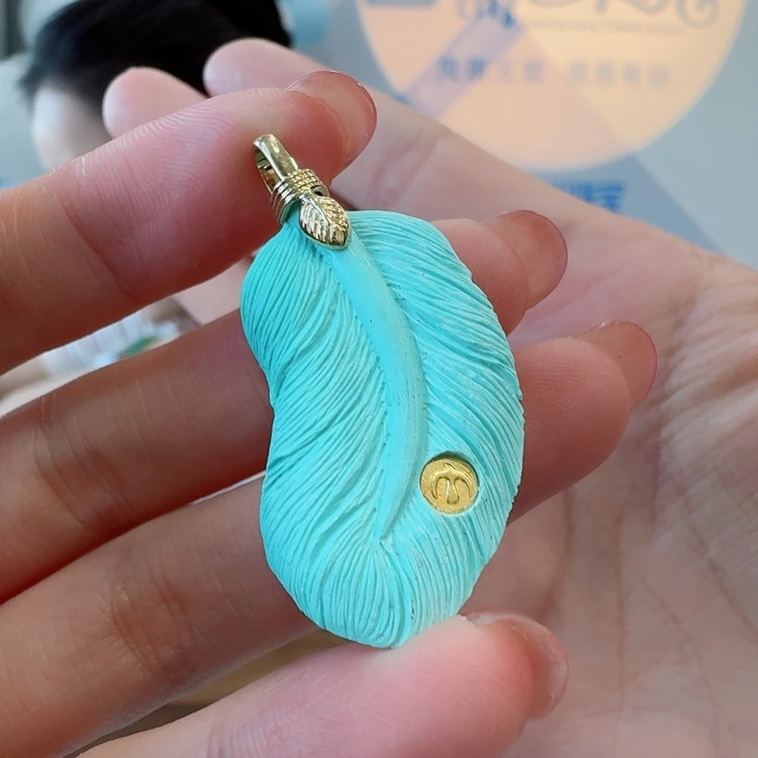 未镶嵌绿松石珠宝奇石