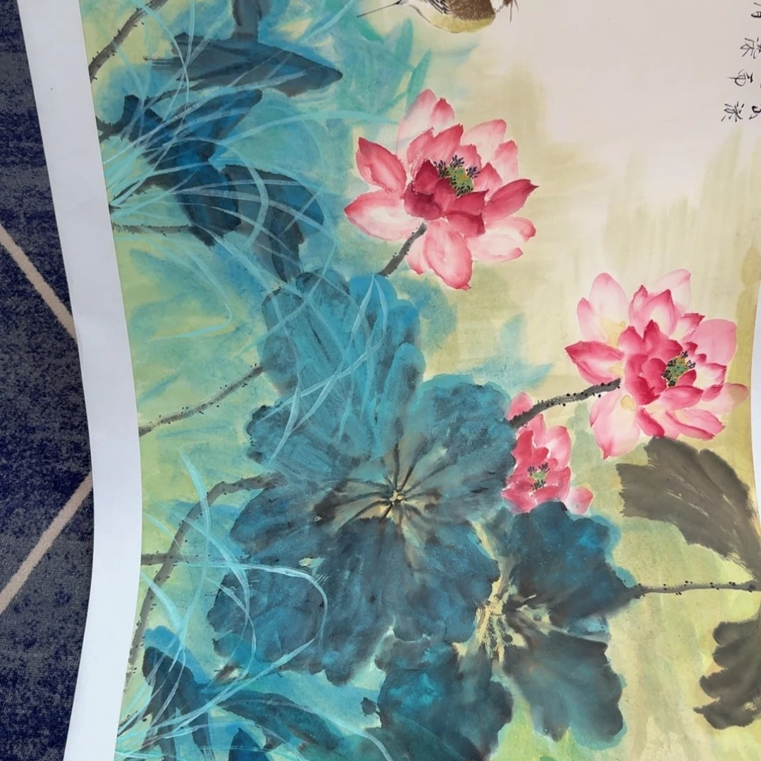 国画国画作品山水花鸟