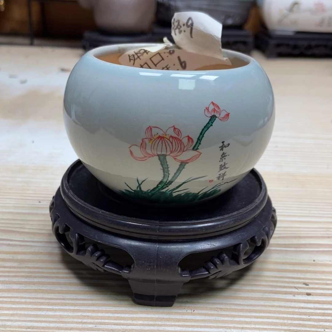 瓷片陶瓷花盆陶瓷艺术