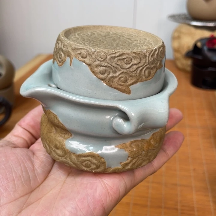 壶老段烧茶器茶具！
