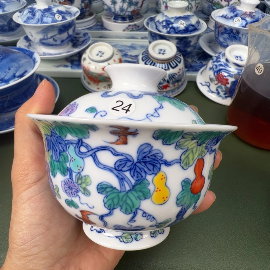 木木景德镇纯手工纯手绘茶具24