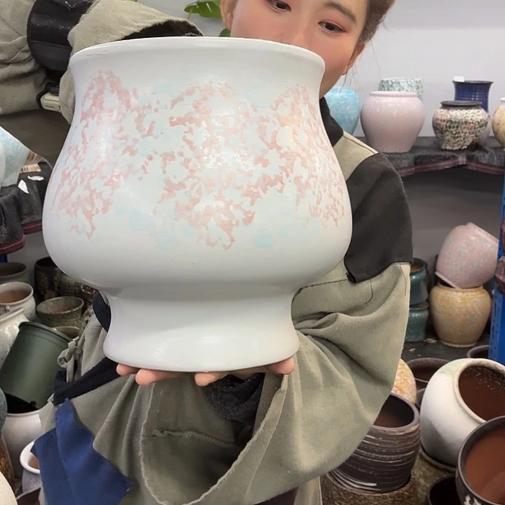 22×26 -粗陶花盆有孔-买买买