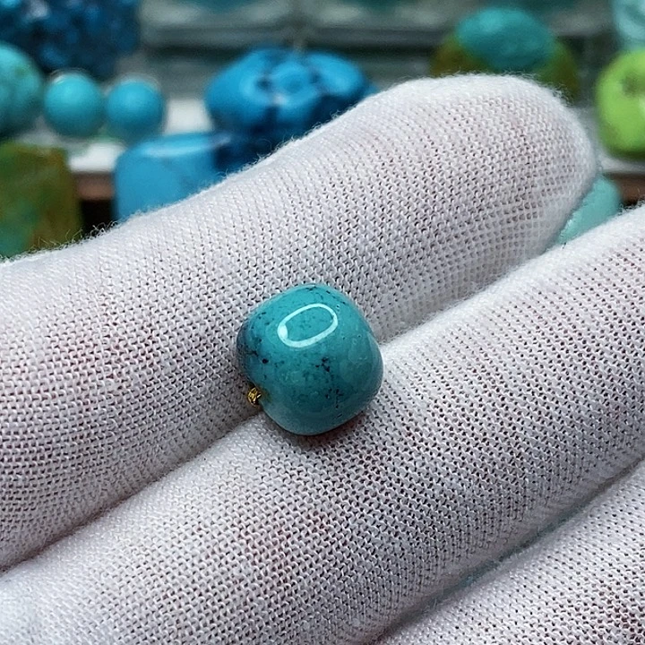 绿松石未镶嵌天然原矿 地大质检