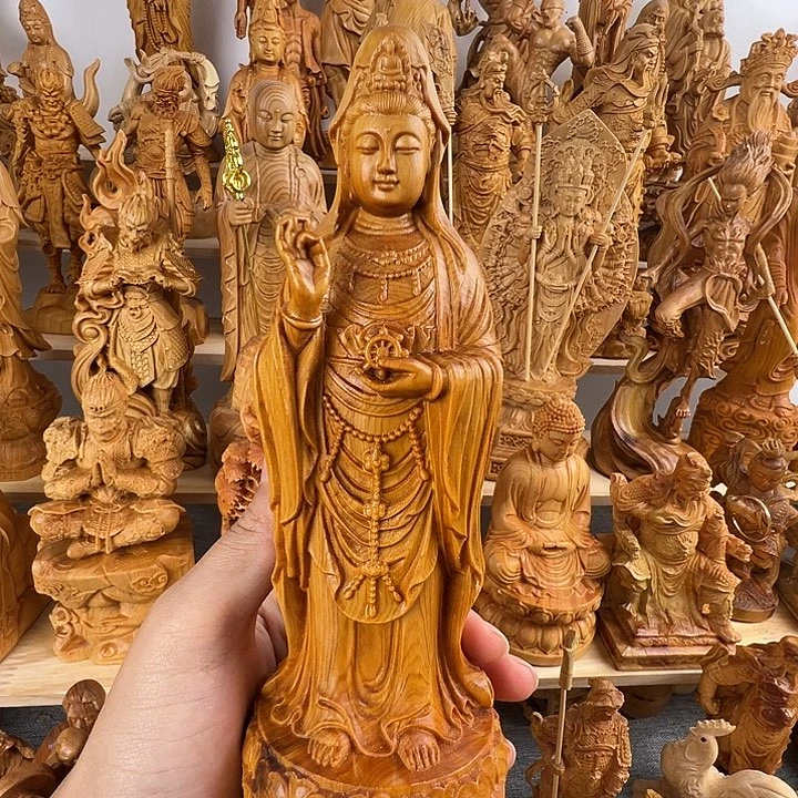 柏木（崖柏）南海观音微瑕