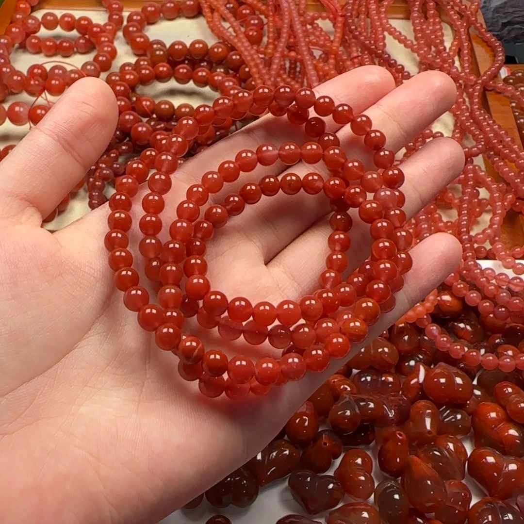 南红玛瑙未镶嵌挂件