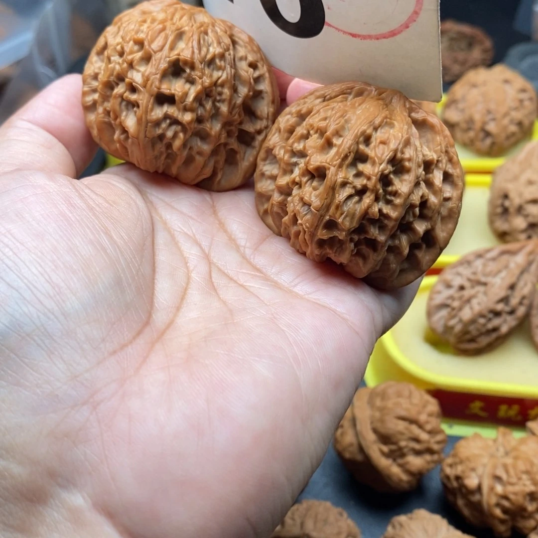 把件文玩核桃46磨盘