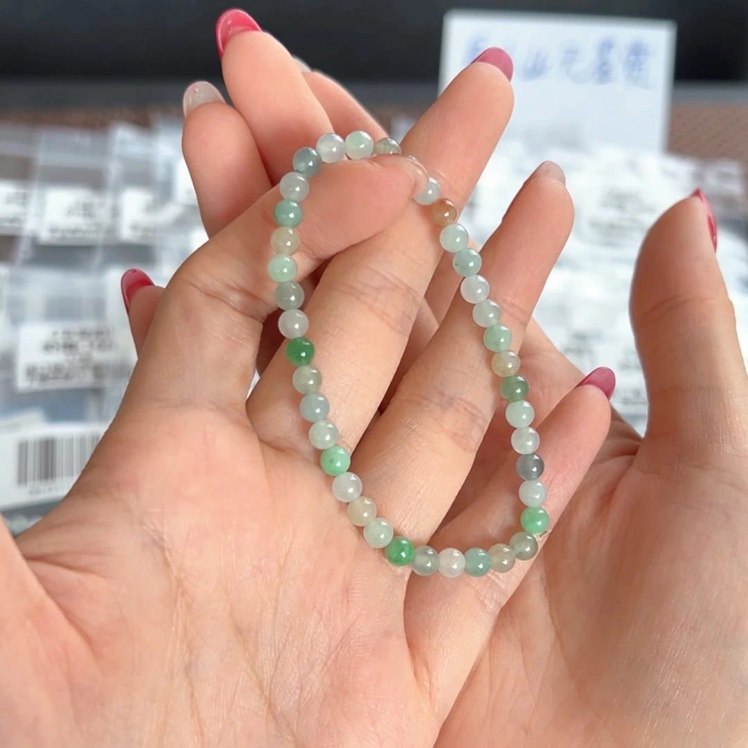 翡翠未镶嵌手串197号买断