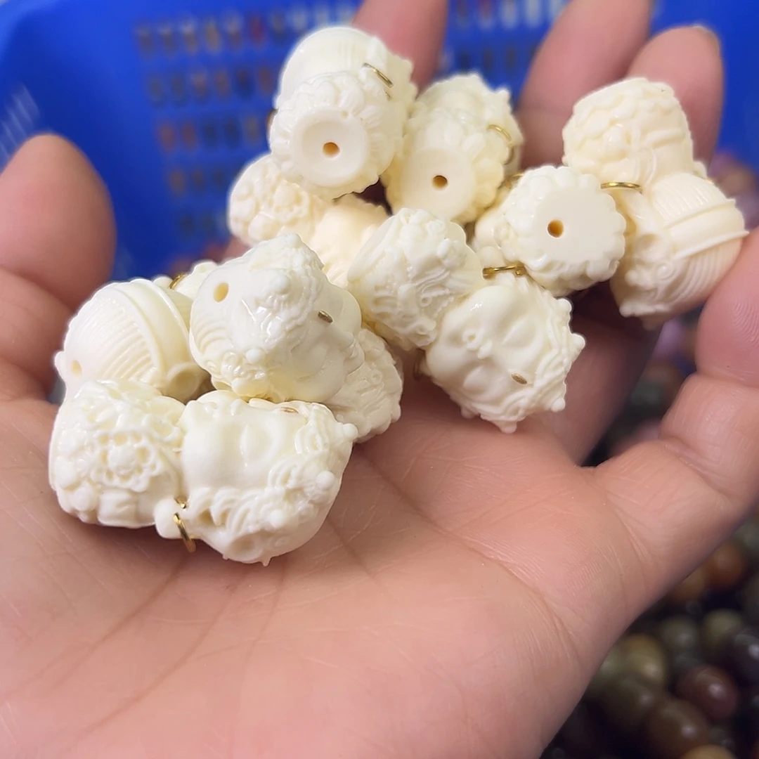 菩提根/象牙果吊坠度母9颗