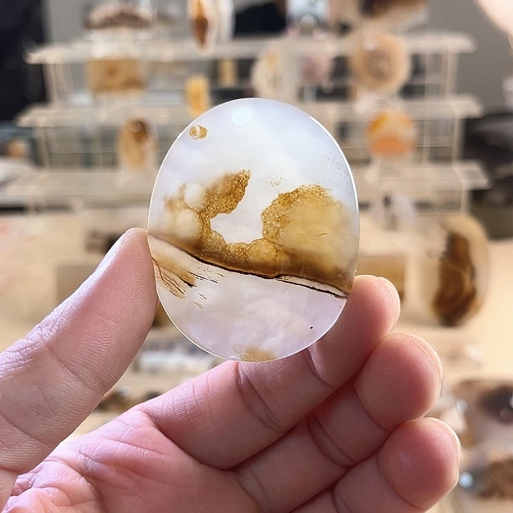 玛瑙/玉髓未镶嵌吊坠(不含链)