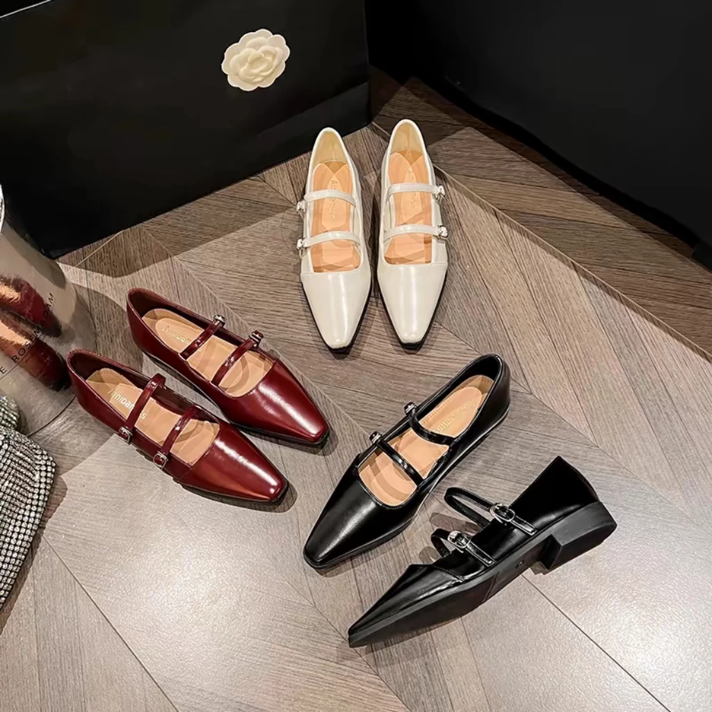 B妮蔻复古港风女鞋【默认微瑕NO退NO换完美主义者勿拍】