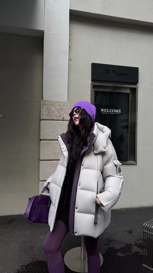 中长款羽绒服极寒短款女款面包服潮流冬季女装女款