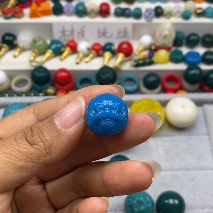 琉璃颈饰蓝**叶卡17暴力蓝龙珠