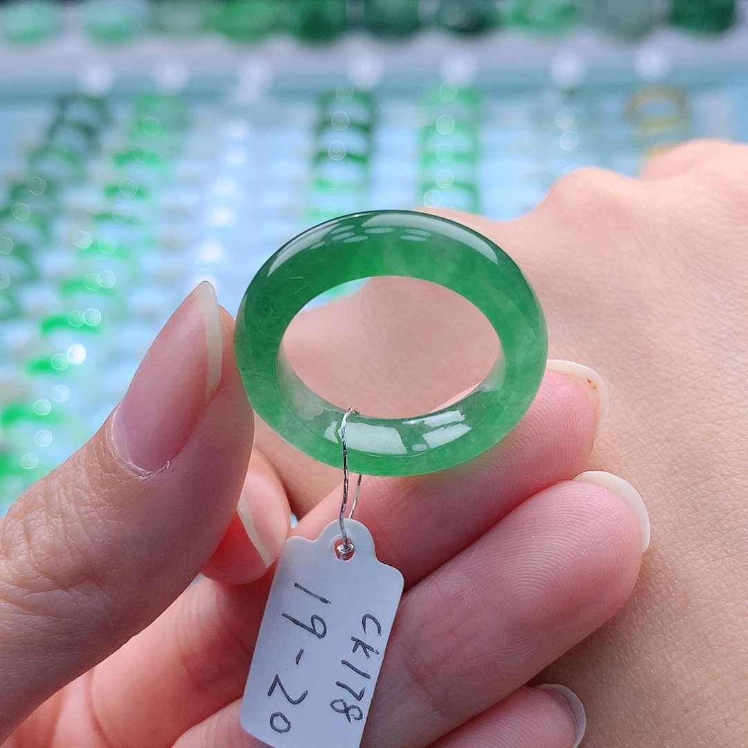 未镶嵌戒指翡翠A货缅甸翡翠