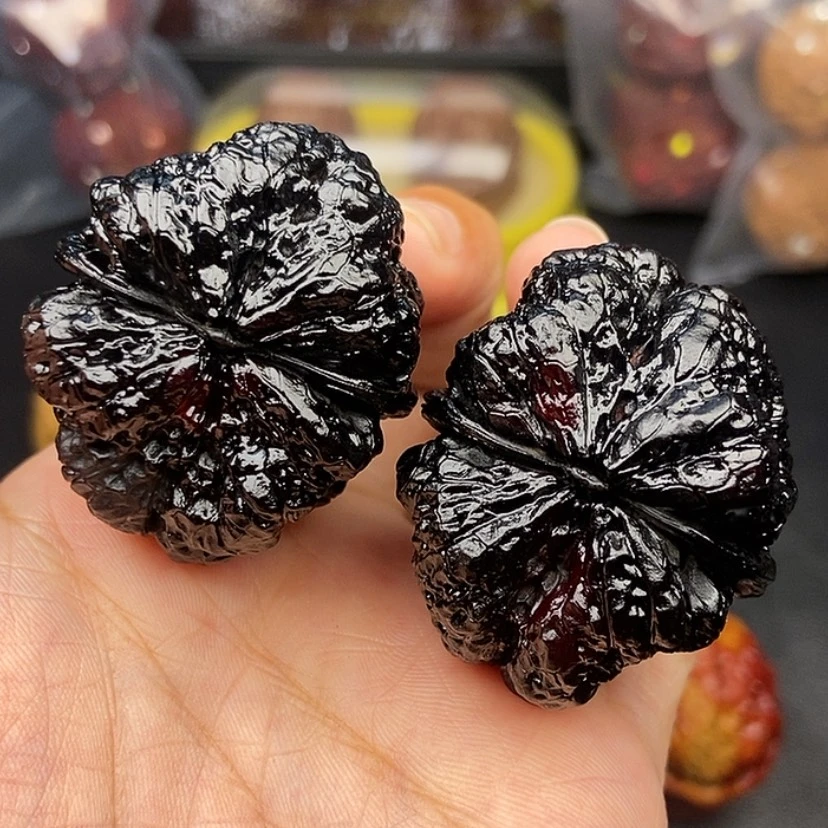 【闪购商品】把件文玩核桃41尺蝴蝶蟾