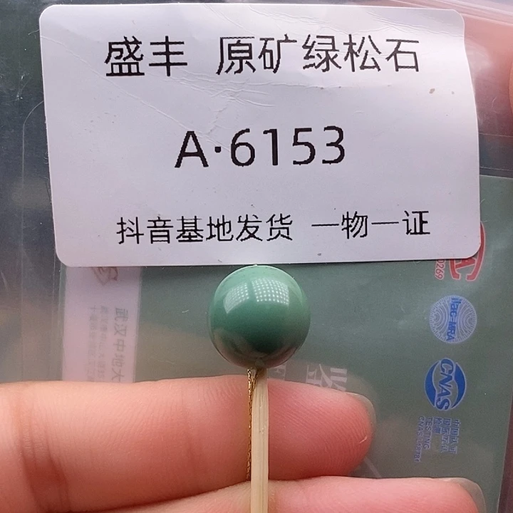 绿松石未镶嵌珠宝奇石11.5
