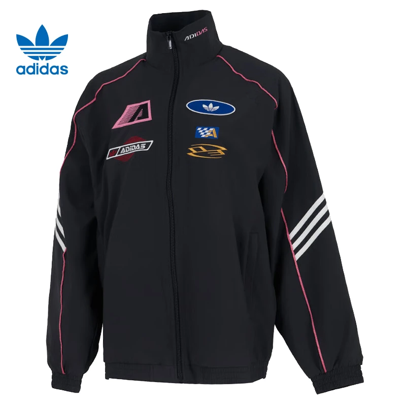 adidas阿迪达斯【吾】三叶草女子运动休闲夹克外套KG6676