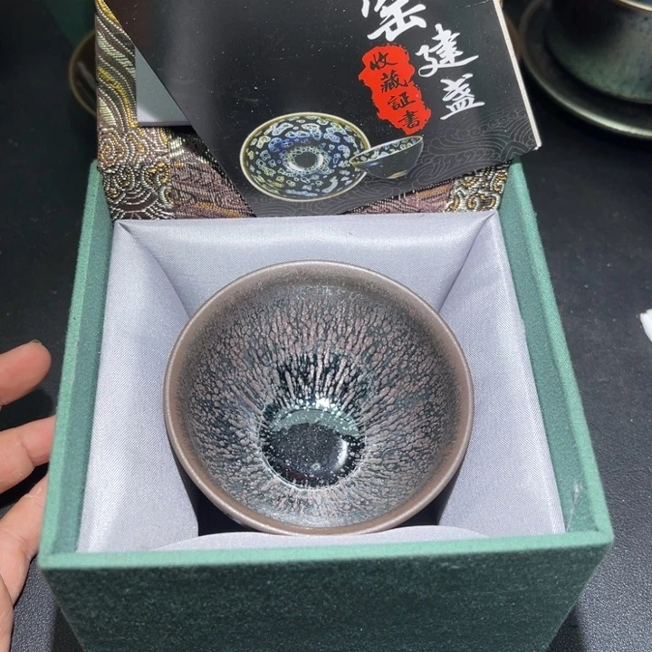 茶盏蔡起起建盏茶器385