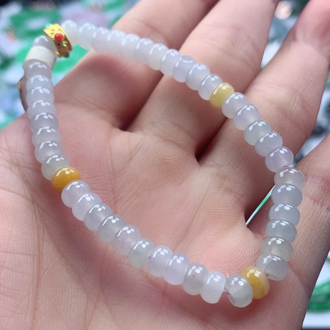 未镶嵌手链翡翠手串