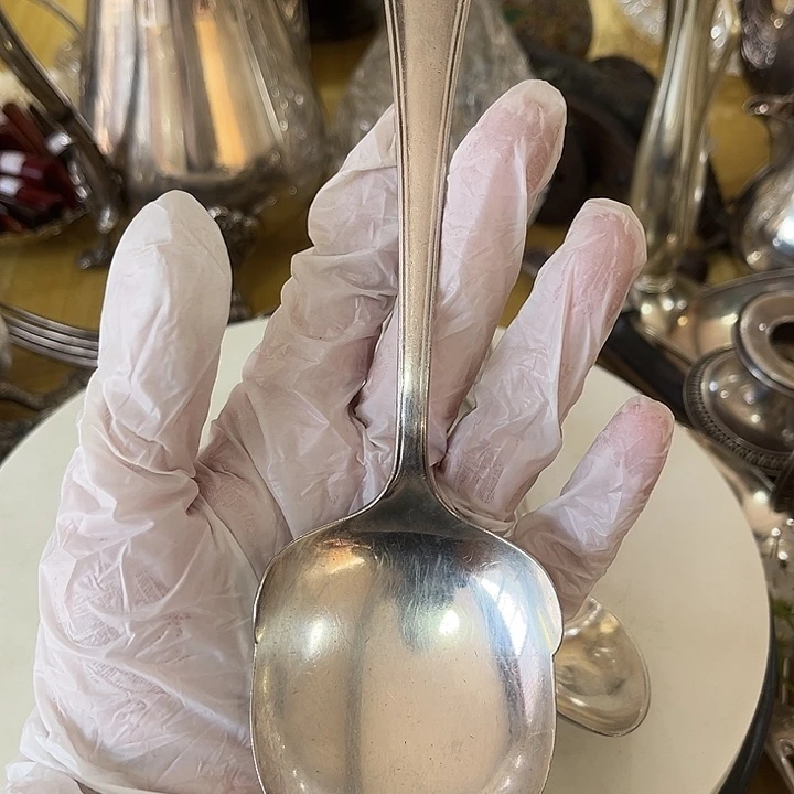 芬***妮贵金属欧洲中古老物件勺子勺子