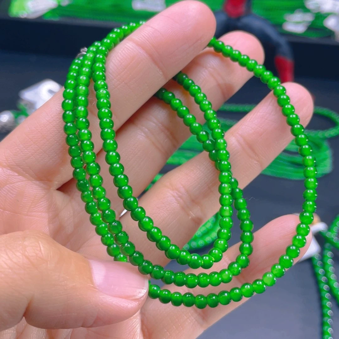 翡翠项链未镶嵌，1