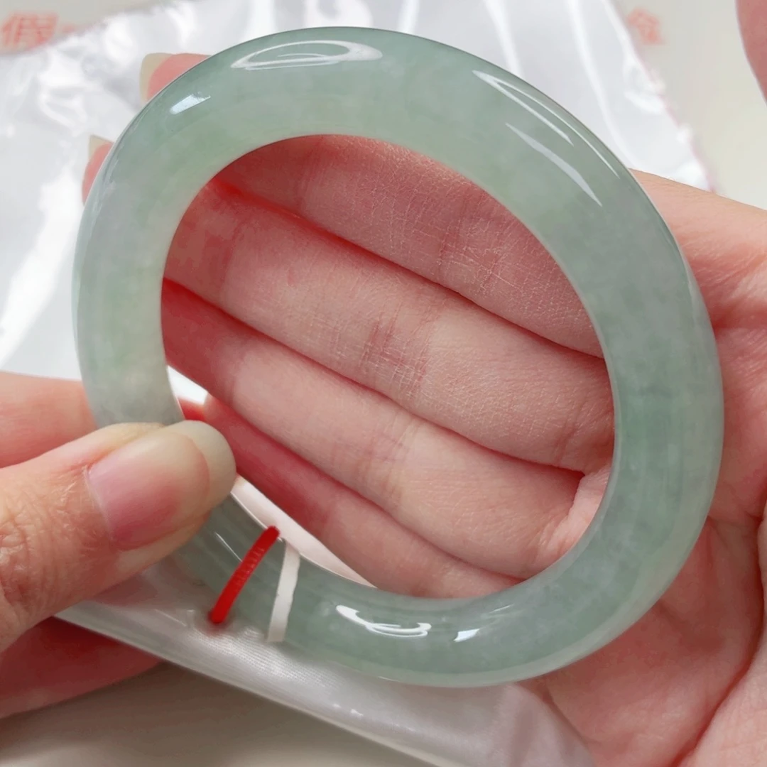 翡翠未镶嵌手镯57.9圈x77