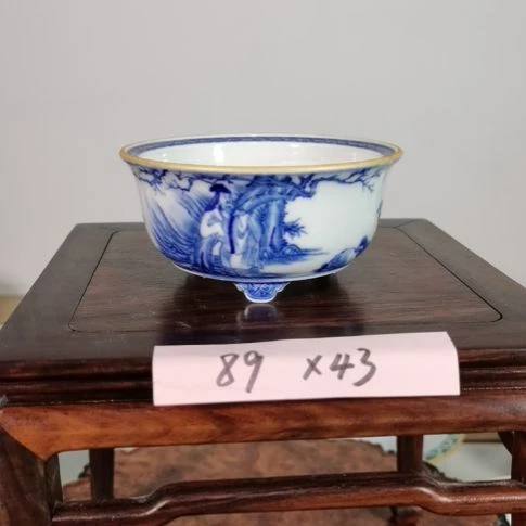 陶大徳堂手工手绘釉盆