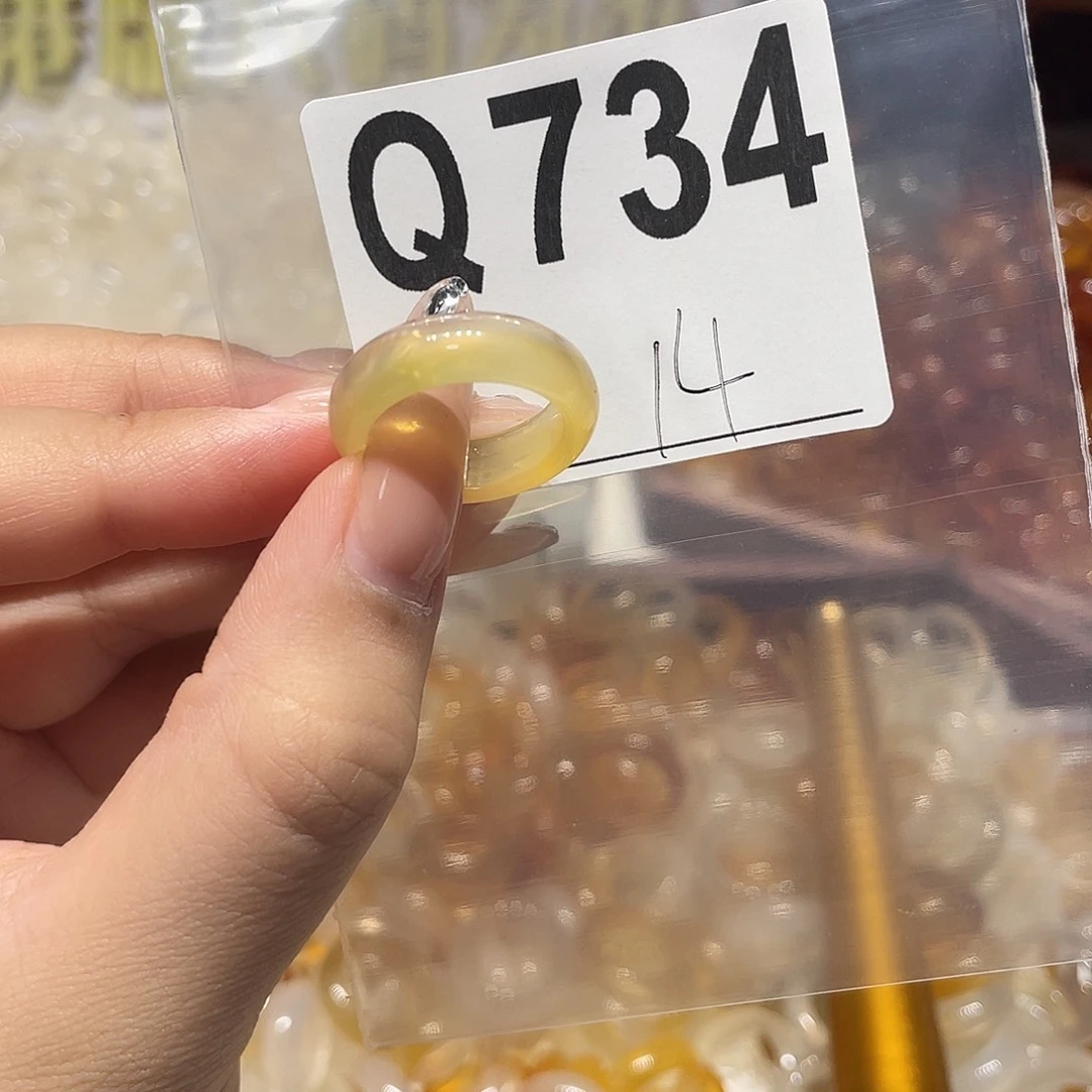 未镶嵌戒指玛瑙/玉髓734