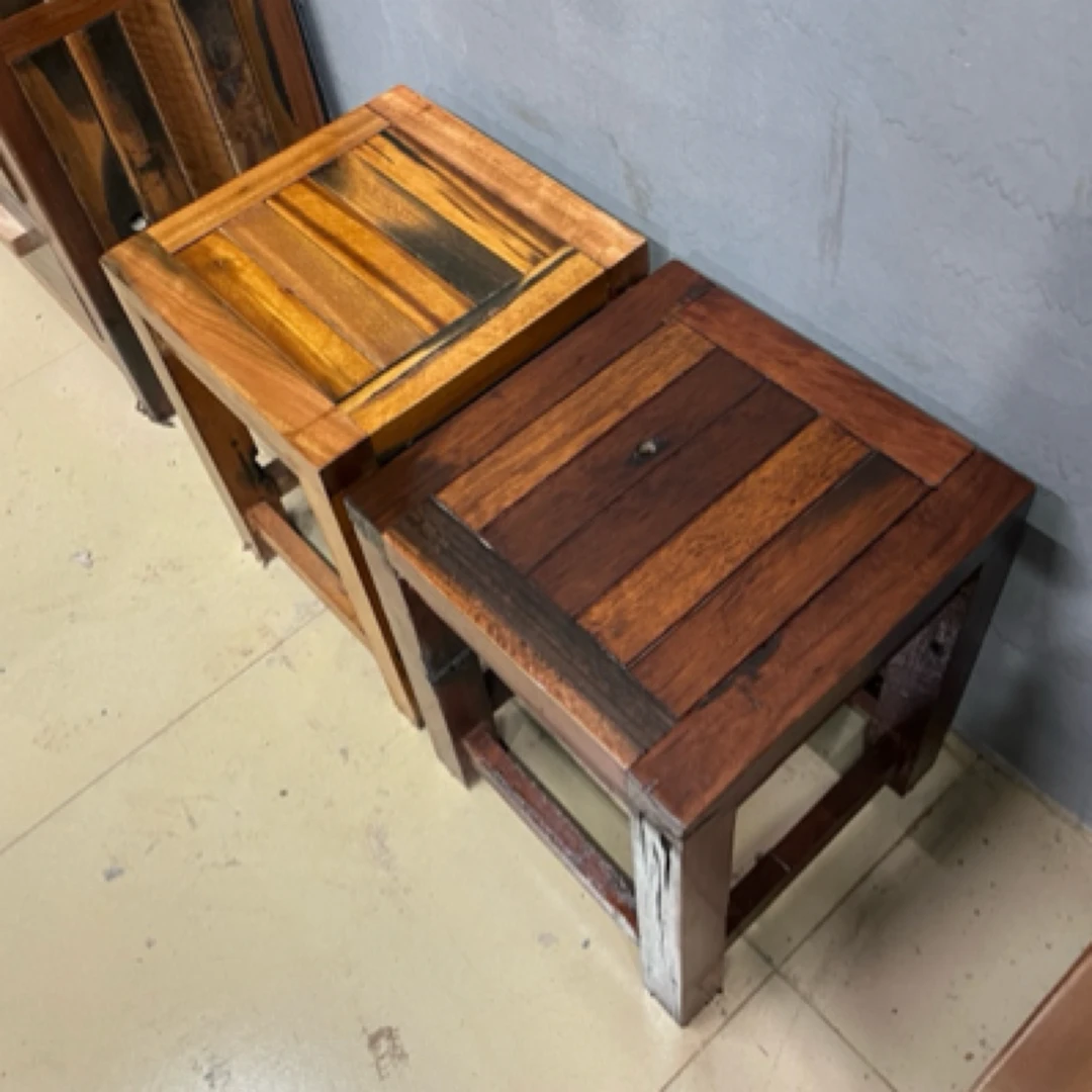 老船木方凳户外实木凳子家用换鞋凳复古茶桌小凳子现代中式