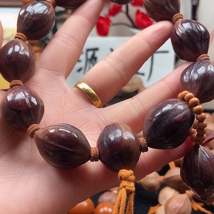 橄榄核手串/手链紫气东来