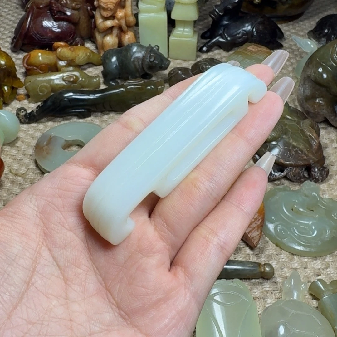 白玉菩提吊坠挂件