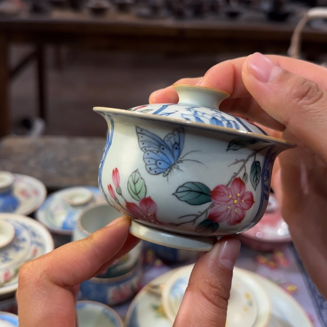 瓷片景德镇手作器皿同款发货