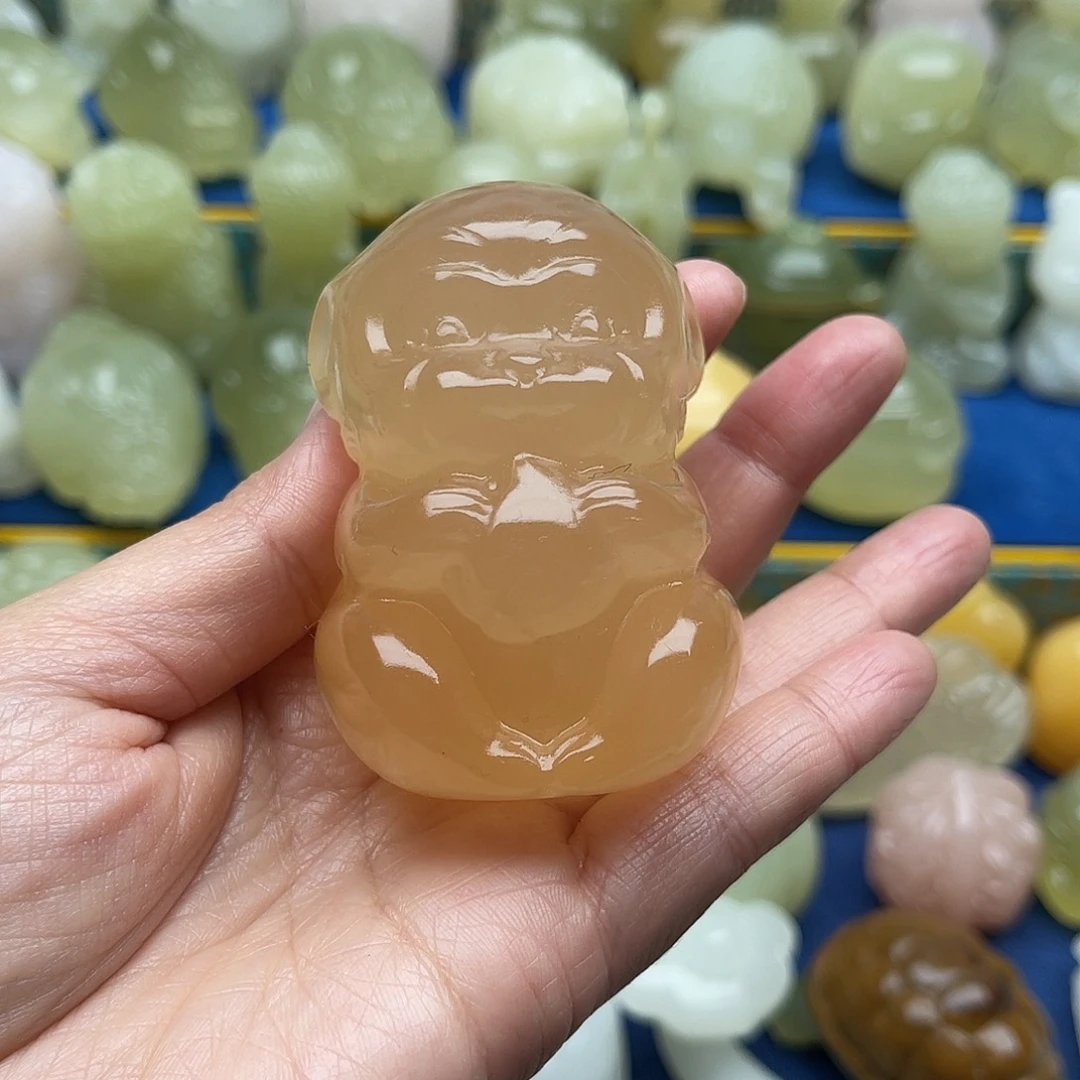 李***妈玉天然桌面小摆件