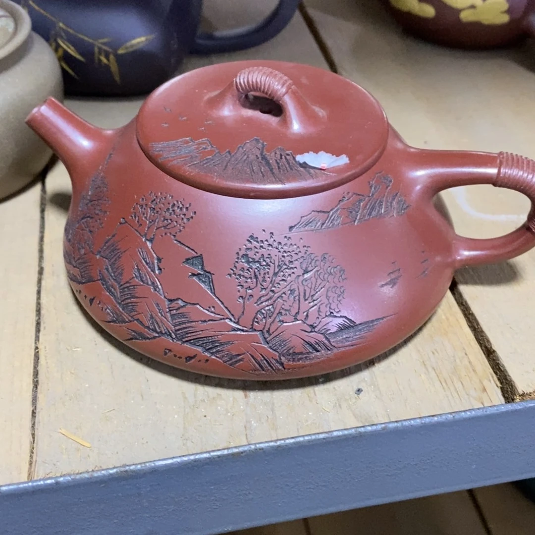 紫砂茶壶原矿手工86