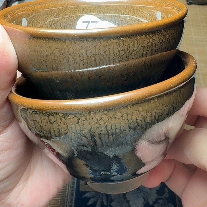 茶盏77 坚记茶盏摆件