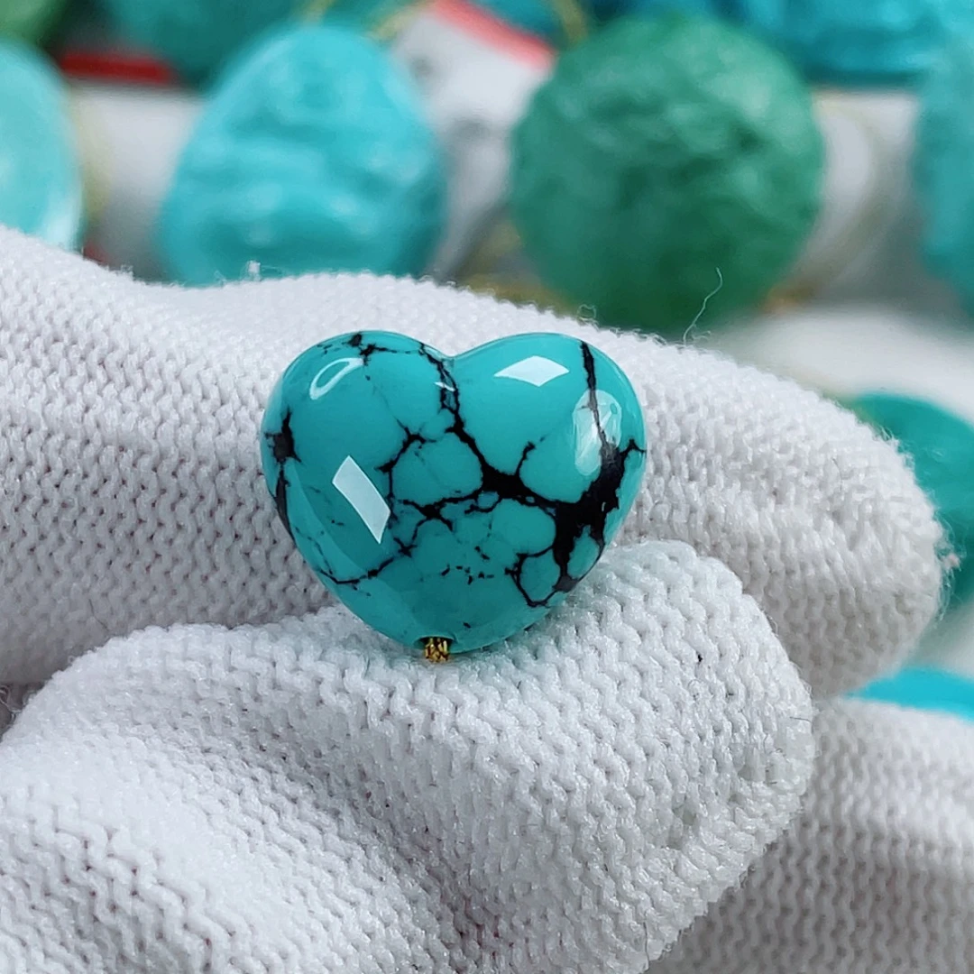 绿松石未镶嵌车挂