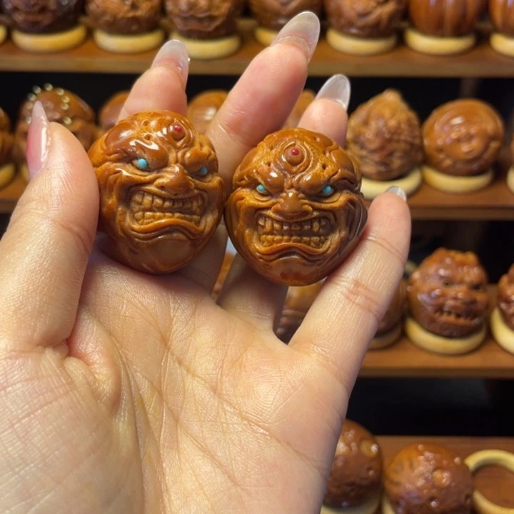 橄榄核手串/手链恶僧手球一对