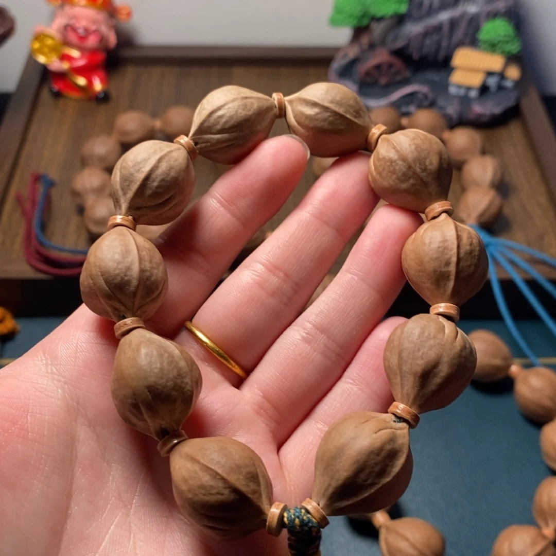 橄榄核手串/手链1824梅林铁三花橄榄核三面佛