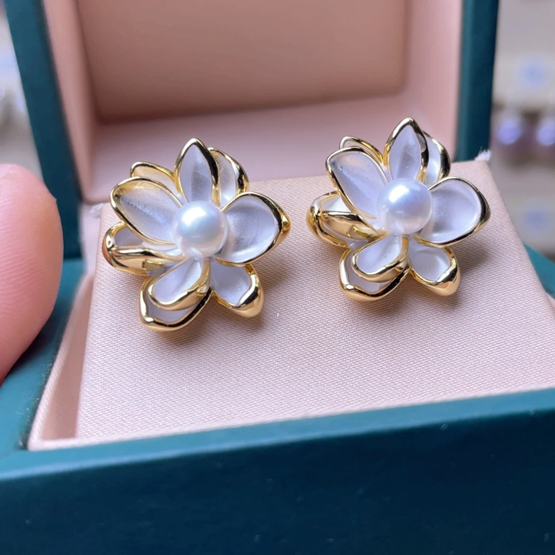 银S925镶嵌其他淡水珍珠